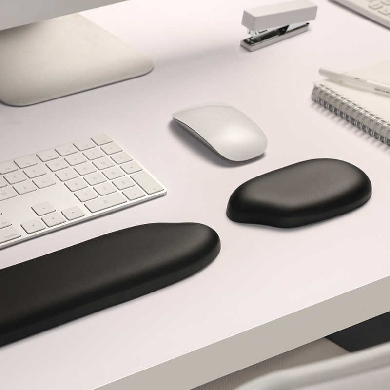 Keyboard Wrist Pad Leather - Силиконовый коврик для мыши Rice с