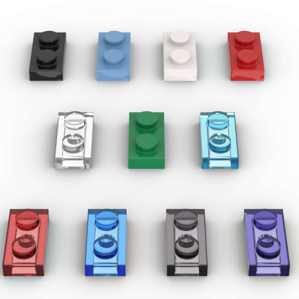 Tech Accessories Gifts - MOC 10 шт. тарелка 1x2 3023