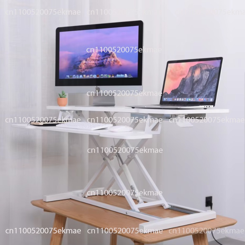 Laptop Stand Bamboo - Высококачественный офисный складной стол с регулируемой