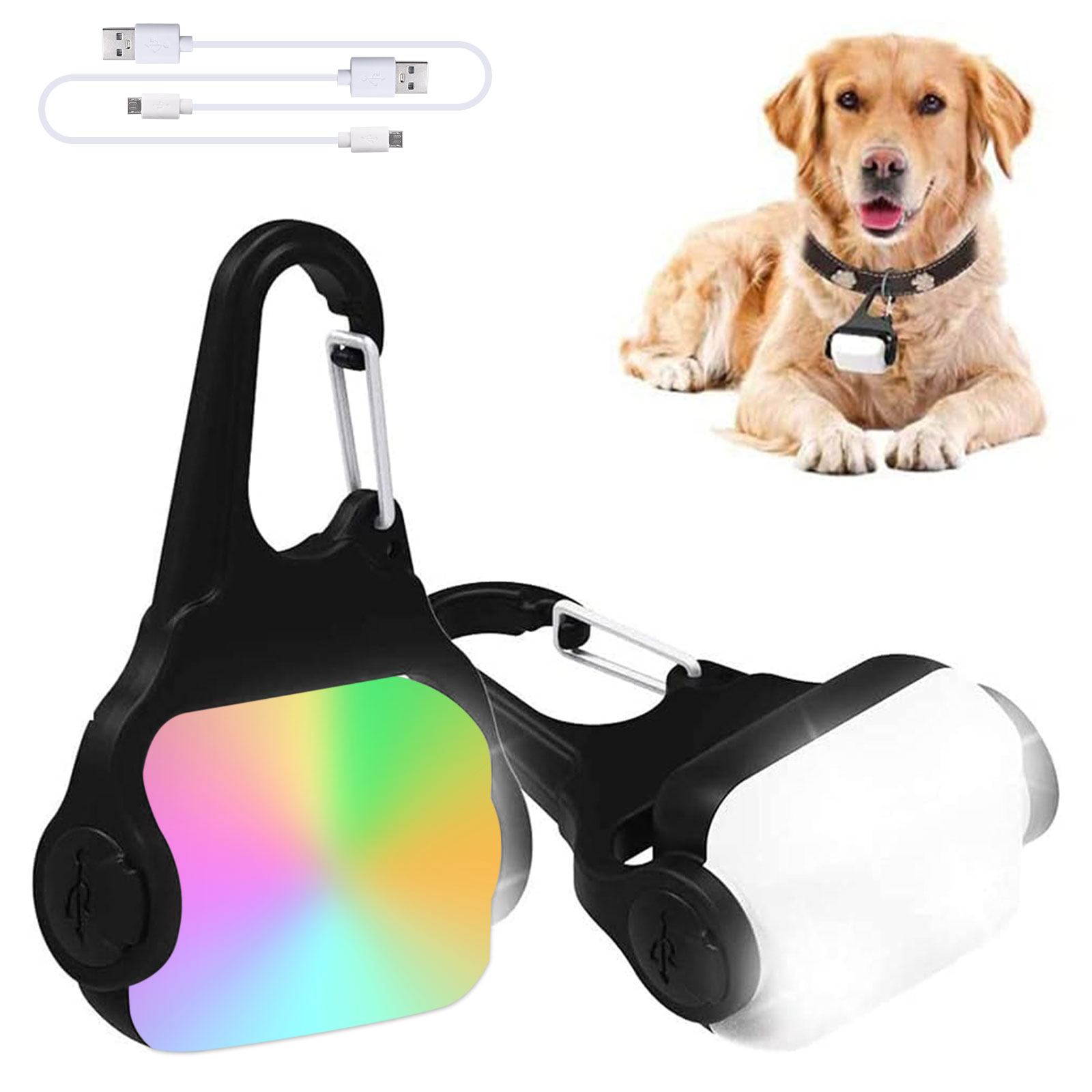 Tech Dog Accessories - Светящийся подвесной ошейник для собак и