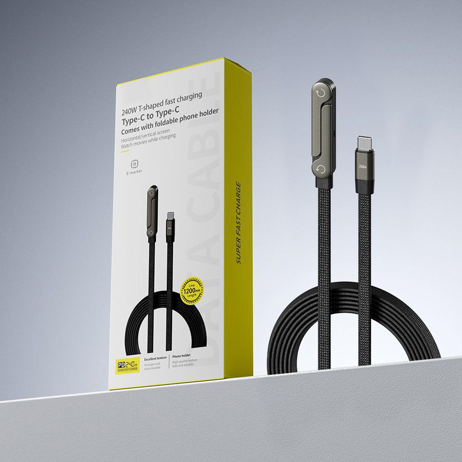 Tech Accessories For Home Office - Невидимый держатель-кабель для зарядки 2-в-1: аксессуар