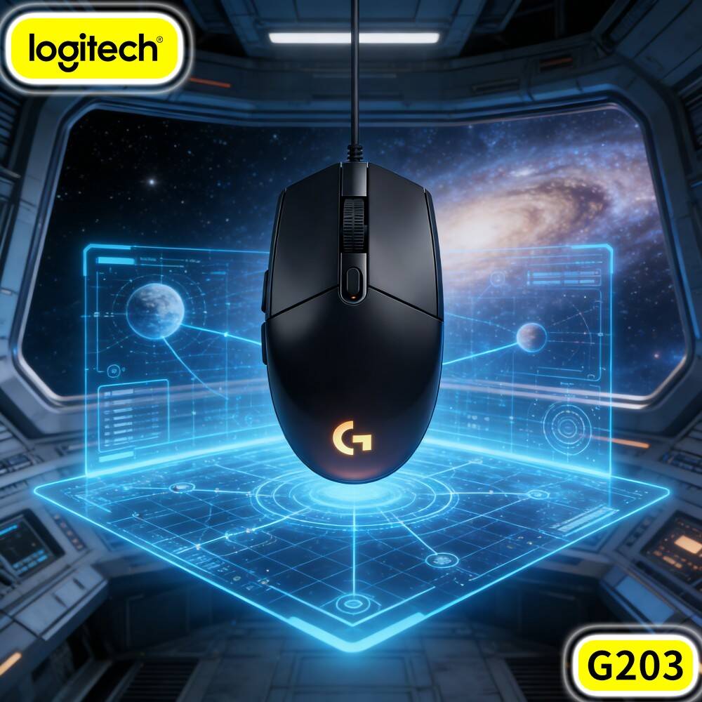 Проводная игровая мышь Logitec – обзор и цена Logitech Mouse G203