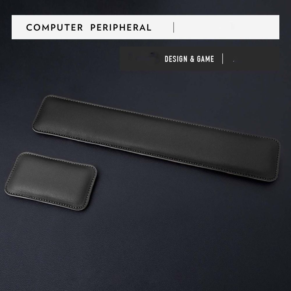 Прочный портативный кожаный ко – обзор и цена Keyboard Wrist Pad Leather