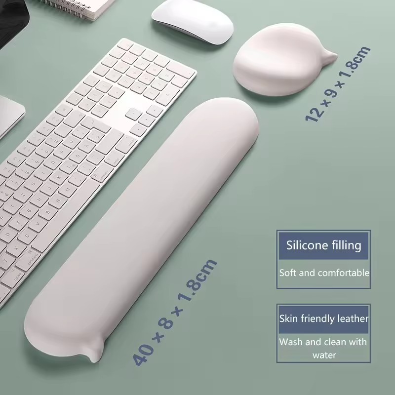 Коврик для мыши, силиконовая п – обзор и цена Keyboard Wrist Pad Leather