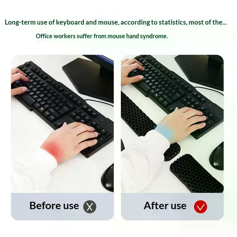 Эргономичная подставка для зап – обзор и цена Keyboard Wrist Pad Leather