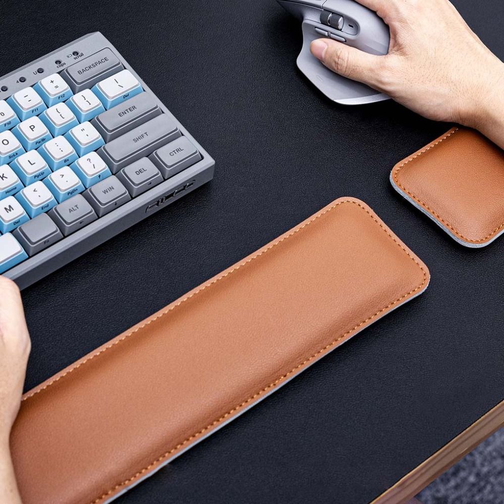Портативный кожаный коврик для – обзор и цена Keyboard Wrist Pad Leather