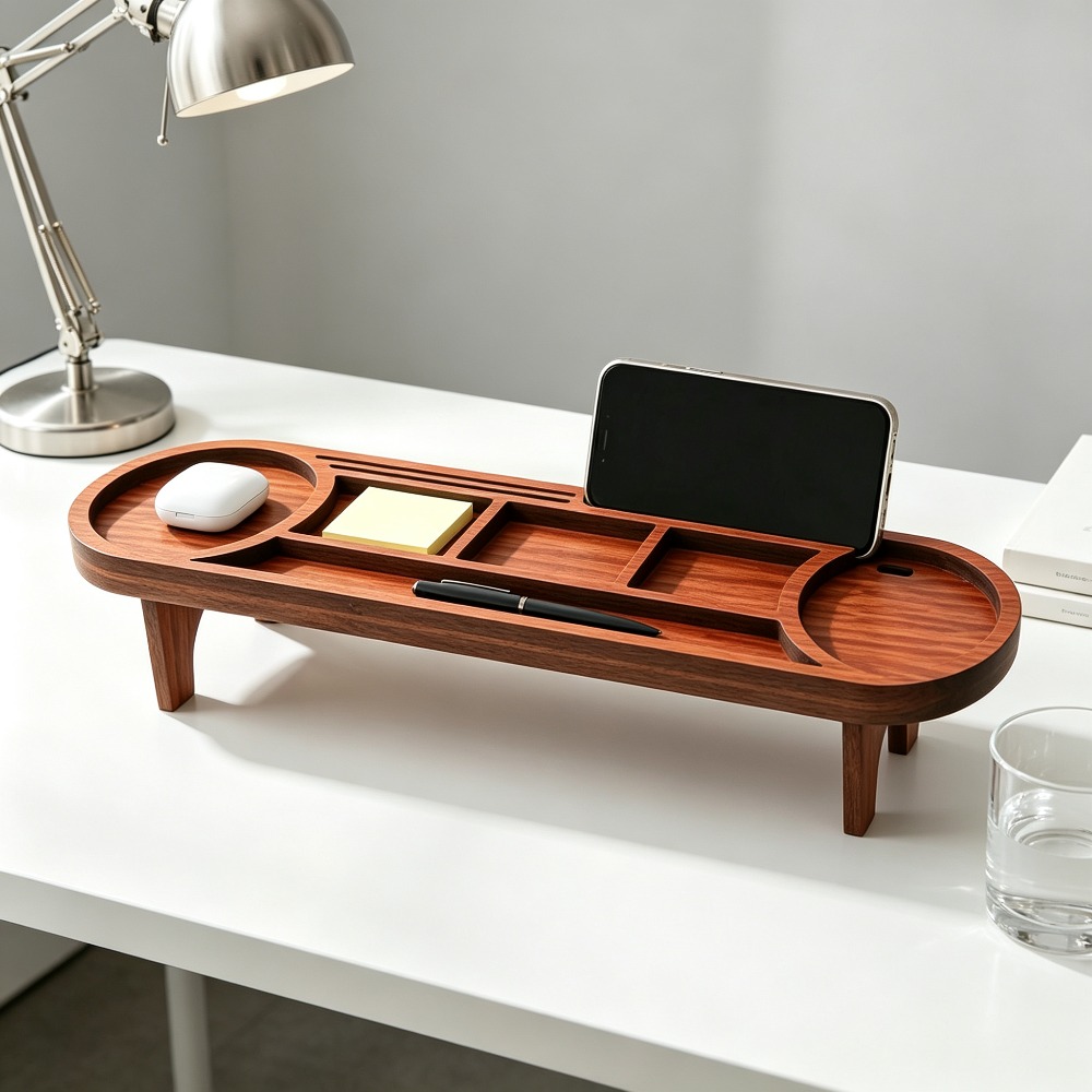 Деревянный органайзер для стол – обзор и цена Tech Accessories For Office Desk