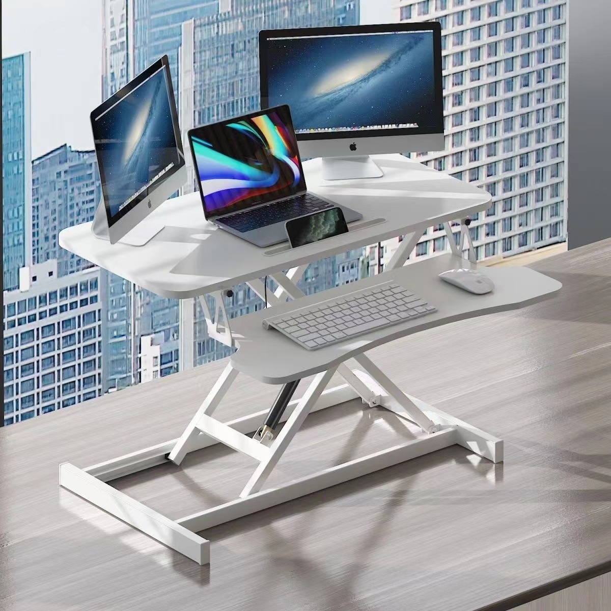 Регулируемая подъемная стойка  – обзор и цена Laptop Stand Bamboo