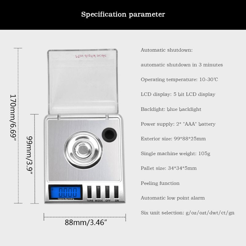 20 г/0,001 г ювелирные весы, м – обзор и цена High Tech Kitchen Accessories