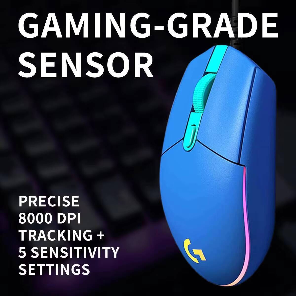 Игровая мышь Logitech G203 про – обзор и цена Logitech Mouse G203
