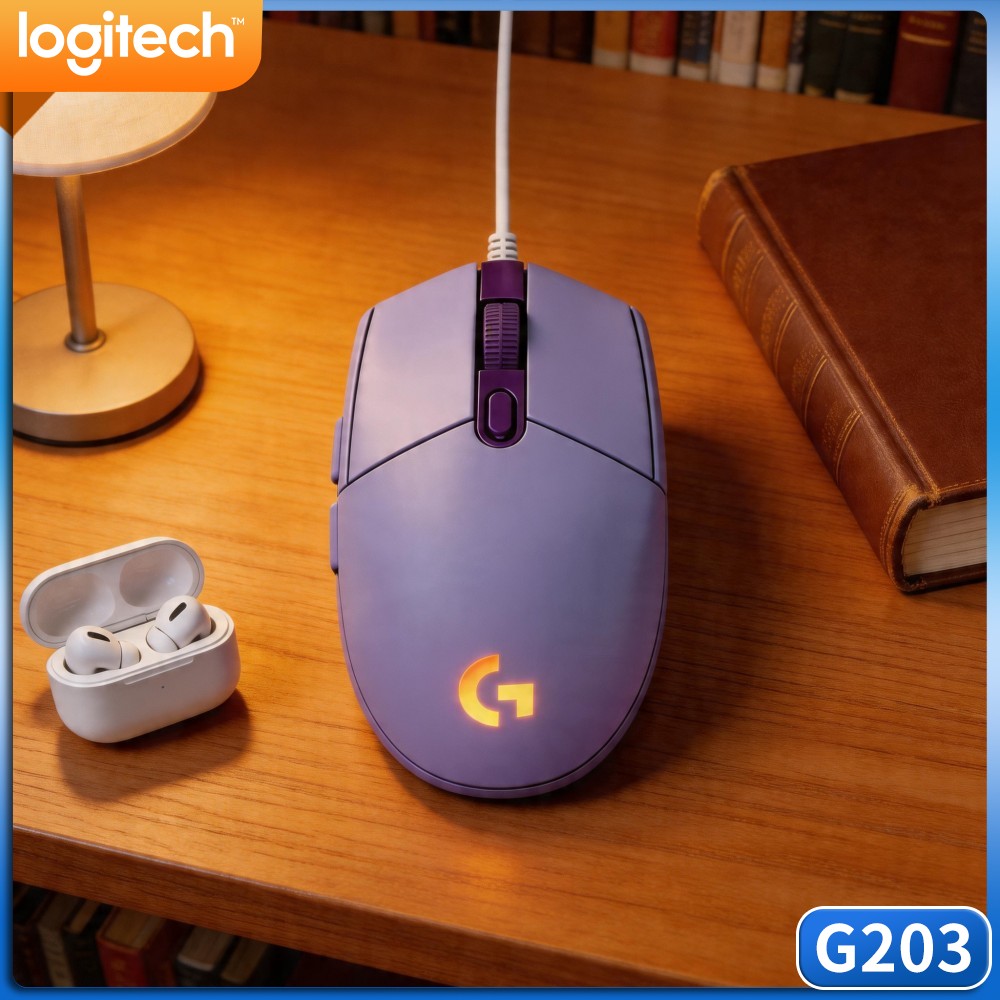 Проводная игровая мышь Logitec – обзор и цена Logitech Mouse G203